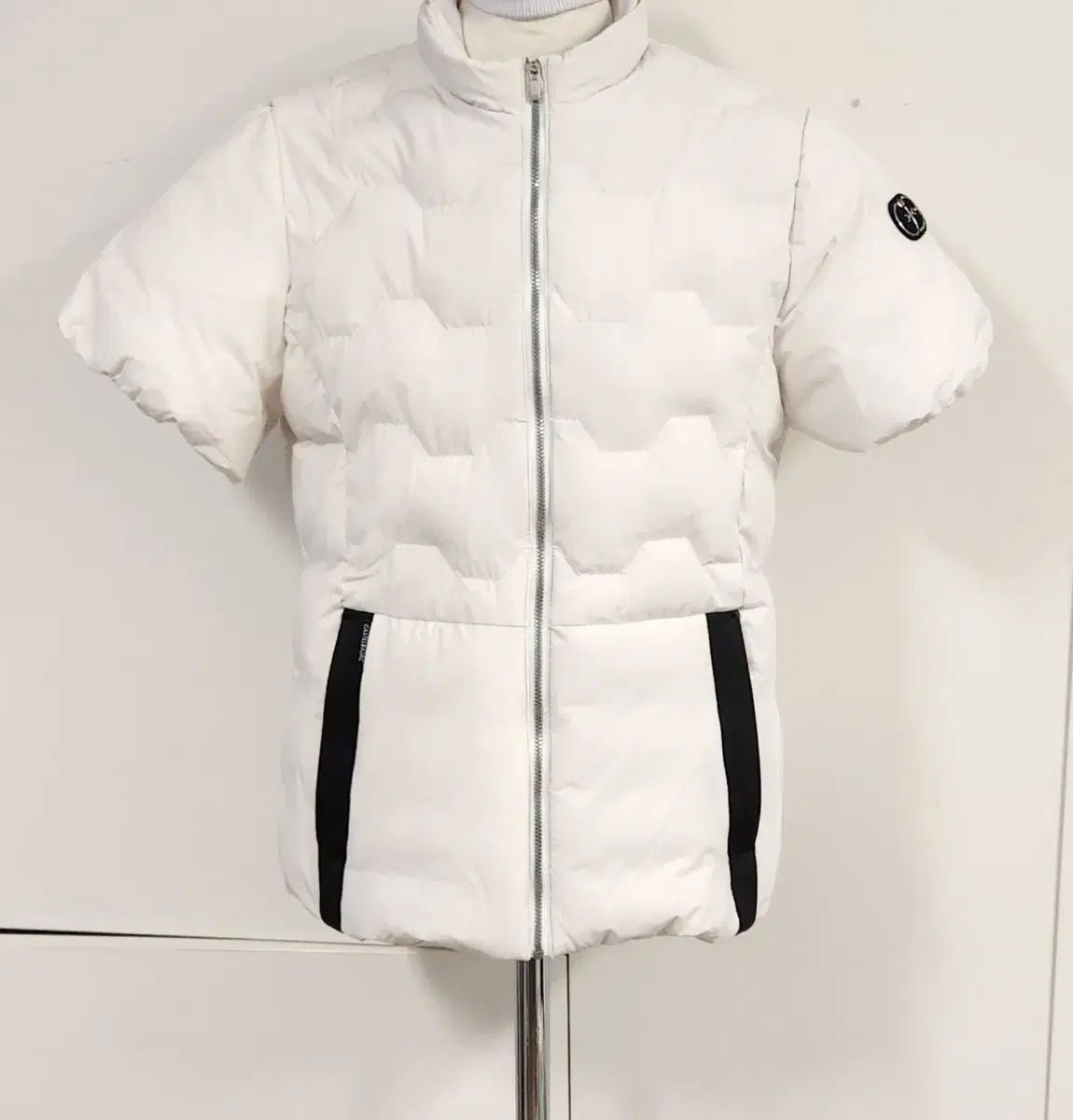 カステルバジャック ゴルフ 半袖 ダウン ベスト M 95 23 SS