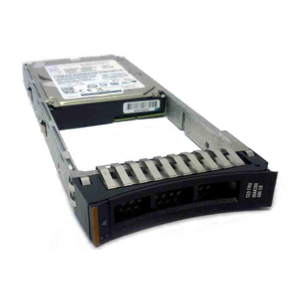 90日保証 再生品 IBM 00 AK 388 600 GB 10 K 6 Gbs 2.5 SAS Hard Drive w Caddy 389