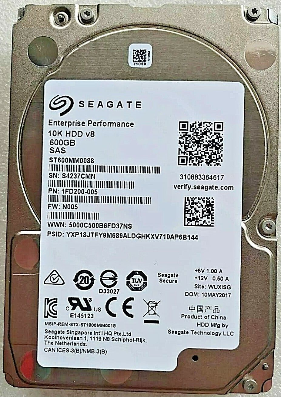 90日保証 再生品 Seagate 600 GB SAS 2 5 Internal HDD Hard Disk Drive