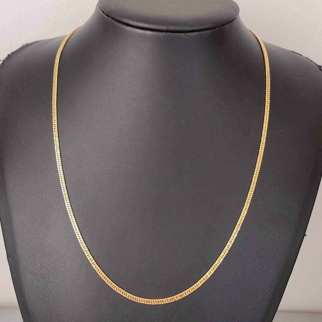 18金 K 18 男女兼用 造幣局 6面ダブル 喜平ネックレス 10 38ｇ 50 5㎝ D 989