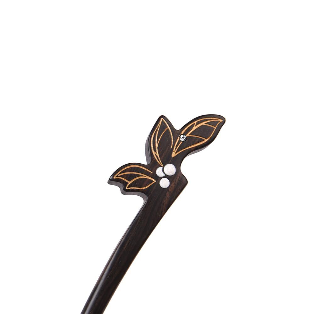 金枝玉葉 ｜スワロフスキークリスタル｜縁起物デザイン｜優雅な曲線