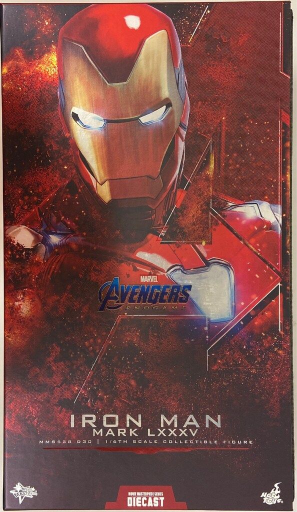 HOTTOYS MOVIE MASTERPIECE DIECAST IRON MAN MARK 85 / DIECAST MMS528
