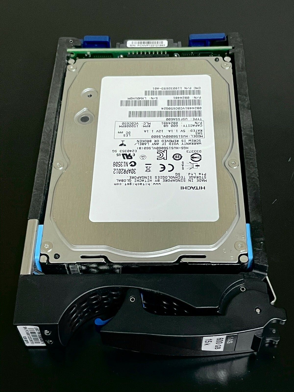 1年保証 再生品 - EMC 600 gb 15 k SAS drive 3.5 6 Gbps VNX VX-VS 15-600 V 3-VS