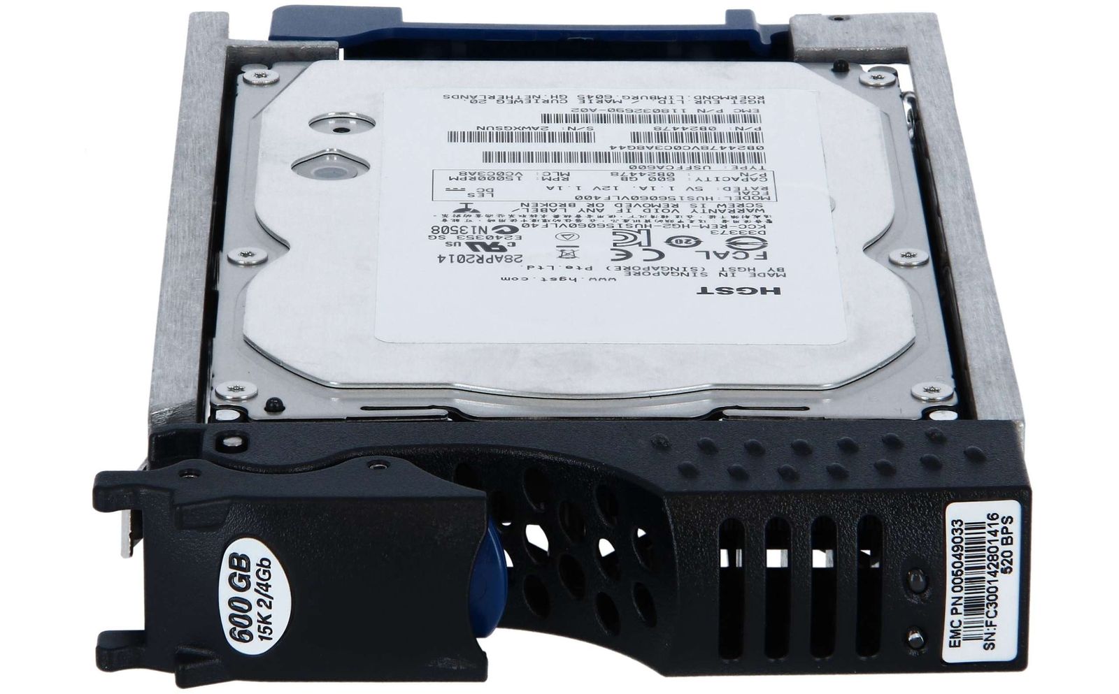 1年保証 再生品 EMC 600 GB FC 15 k 4 GBPS Server Hard Disk Drive