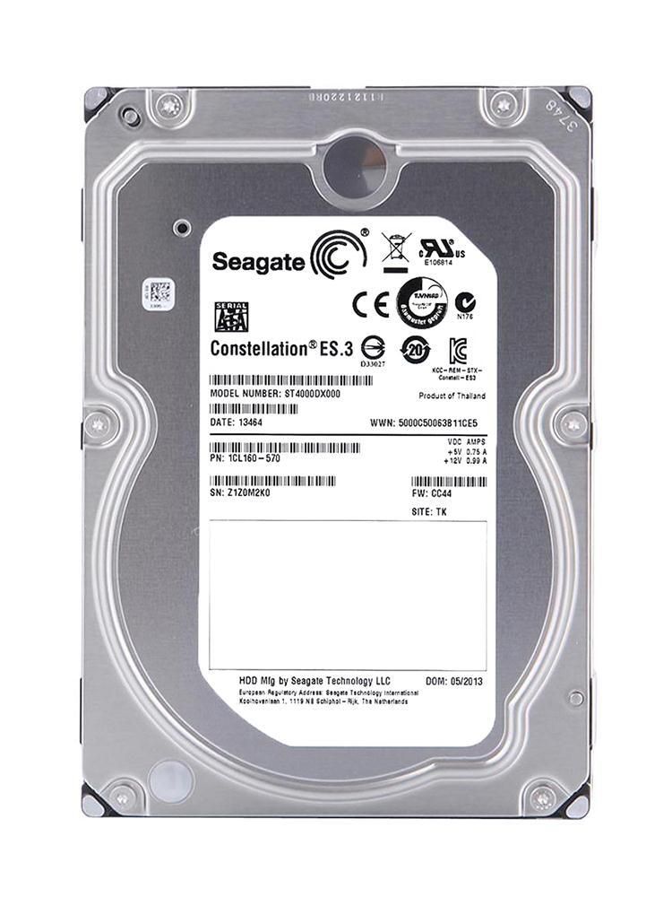 1年保証 再生品 Seagate 4 TB 7200 RPM SATA 6 Gbps 64 MB Cache 3.5 HDD