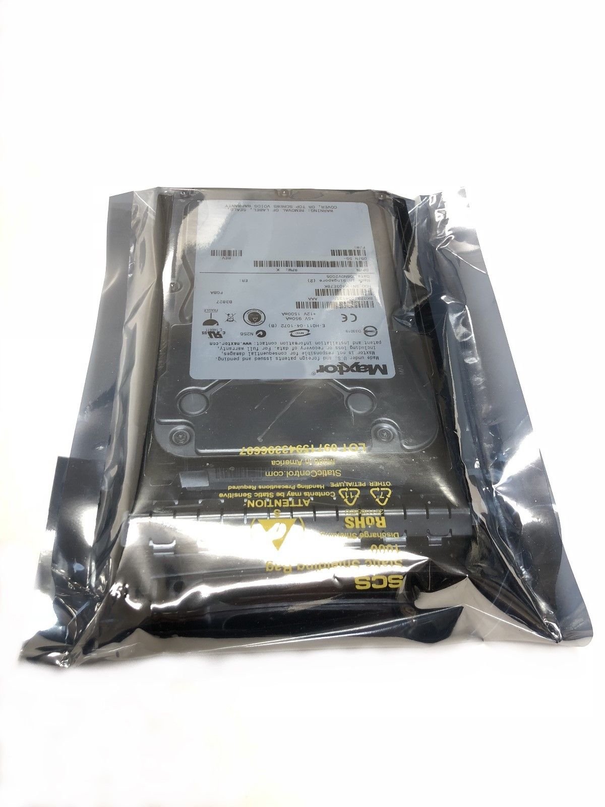 1年保証 再生品 T 4363 Dell 0 Maxtor ATLAS 146 GB 15 K U 320 SCSI 3 5 Server Hard Drive W TRAY