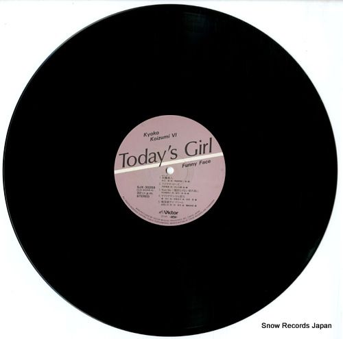 レコード】小泉今日子 today's girl SJX-30259 - メルカリ