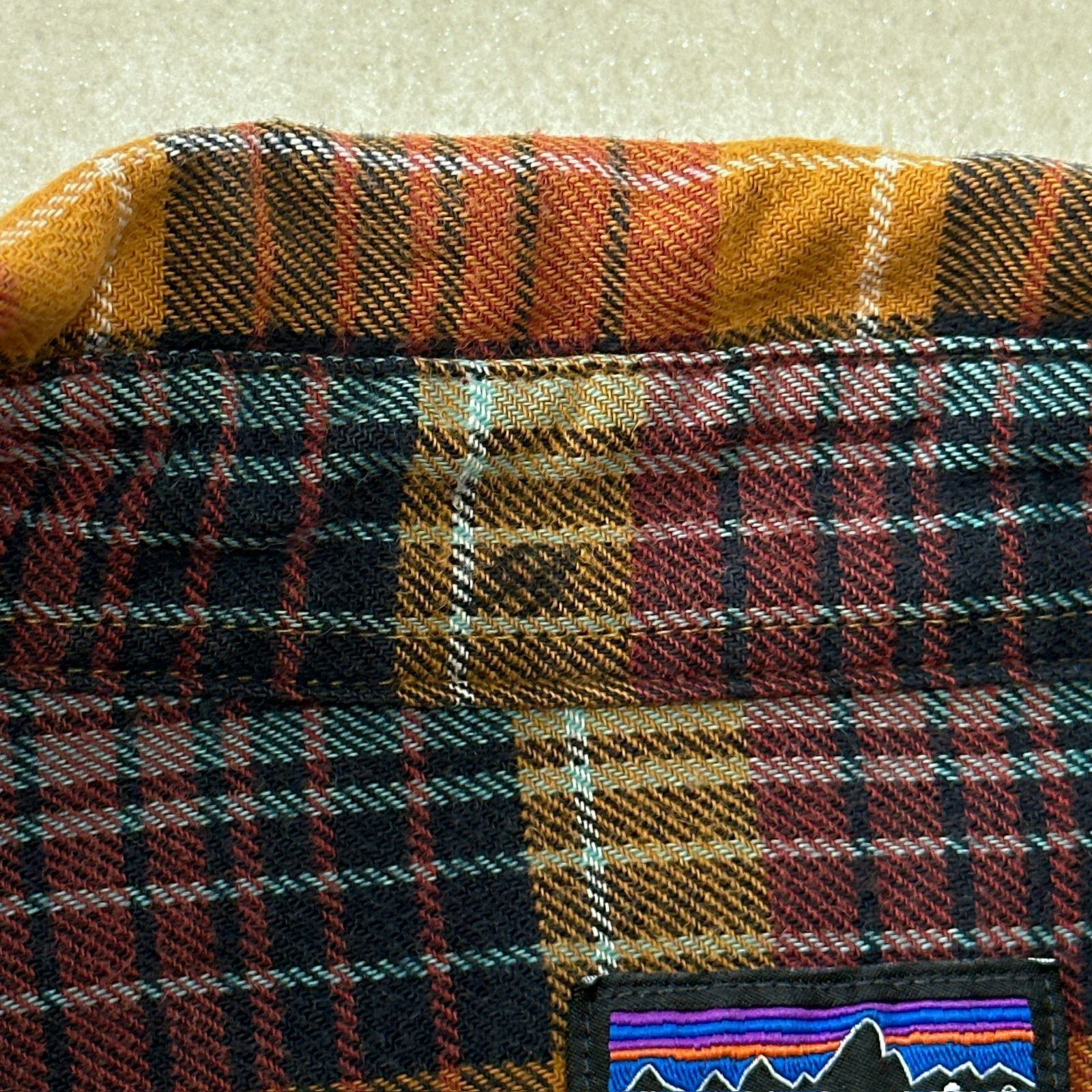Patagonia オーガニックコットン チェックネルシャツ XL パタゴニア