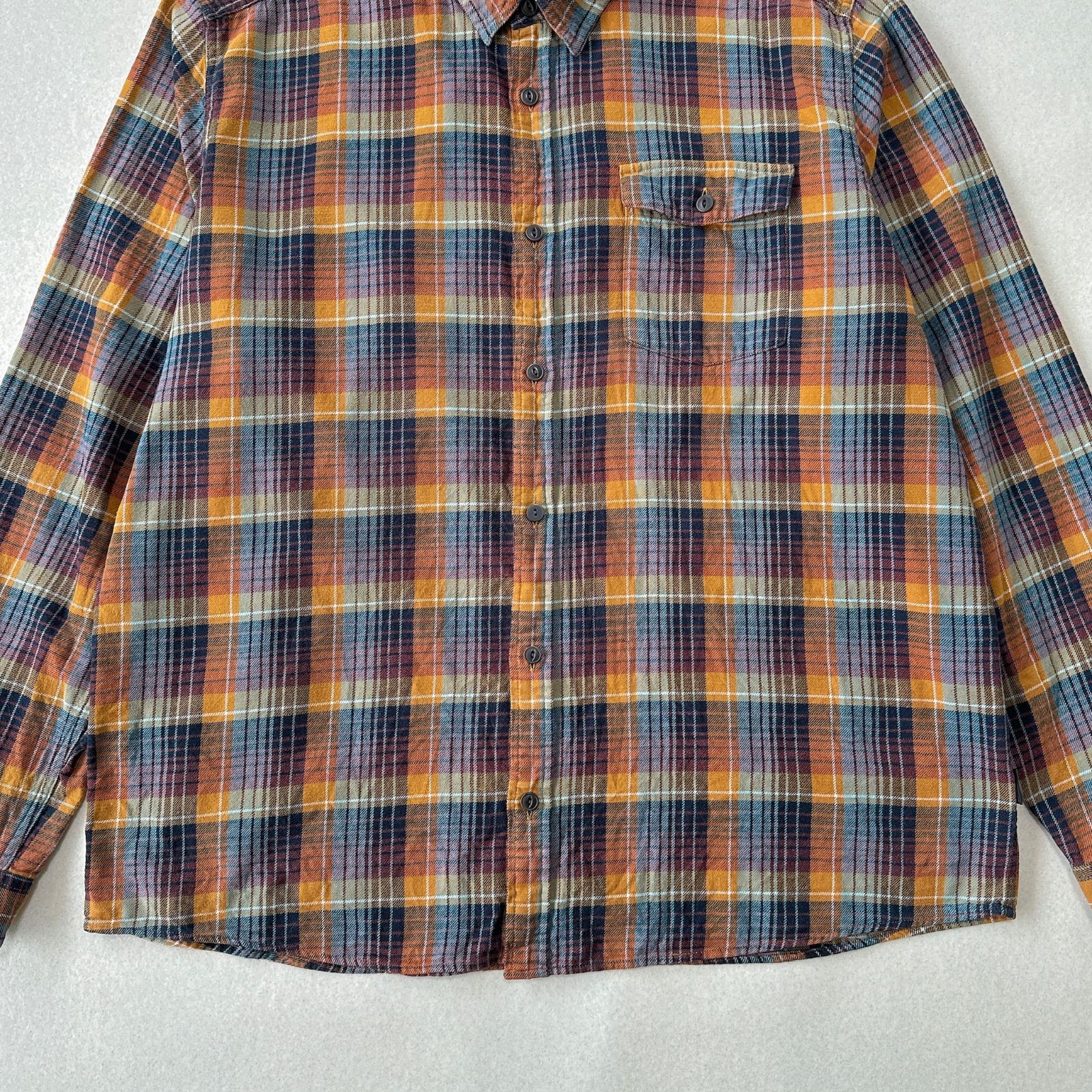 Patagonia オーガニックコットン チェックネルシャツ XL パタゴニア