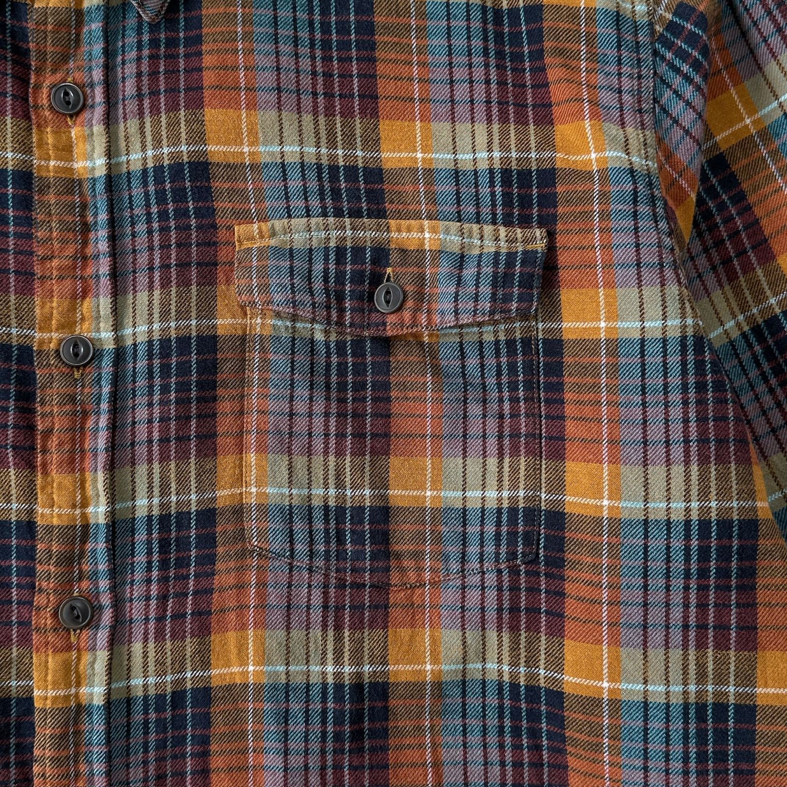 Patagonia オーガニックコットン チェックネルシャツ XL パタゴニア