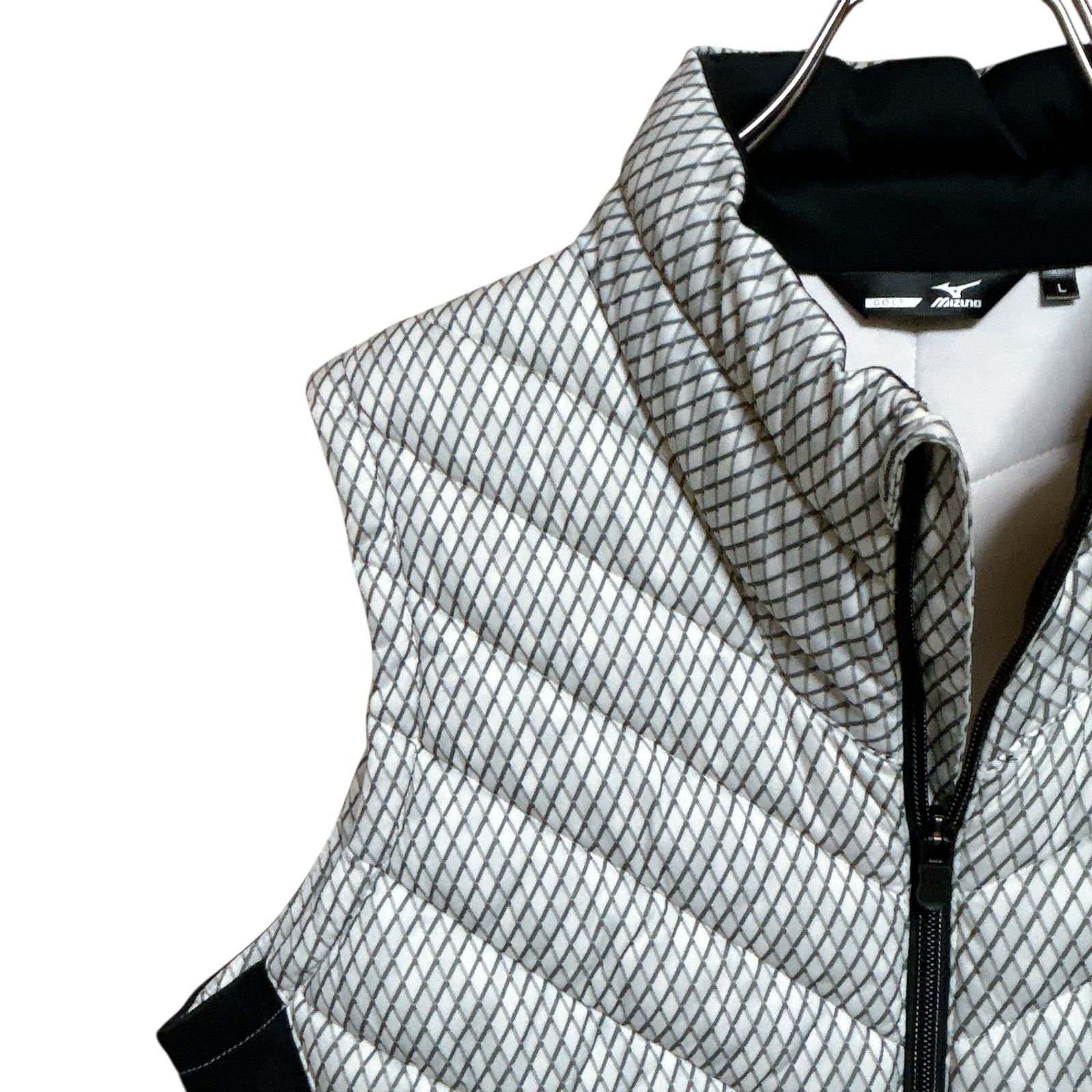 美品 極暖ブレスサーモ ミズノ ゴルフ 中綿 ジップアップベスト