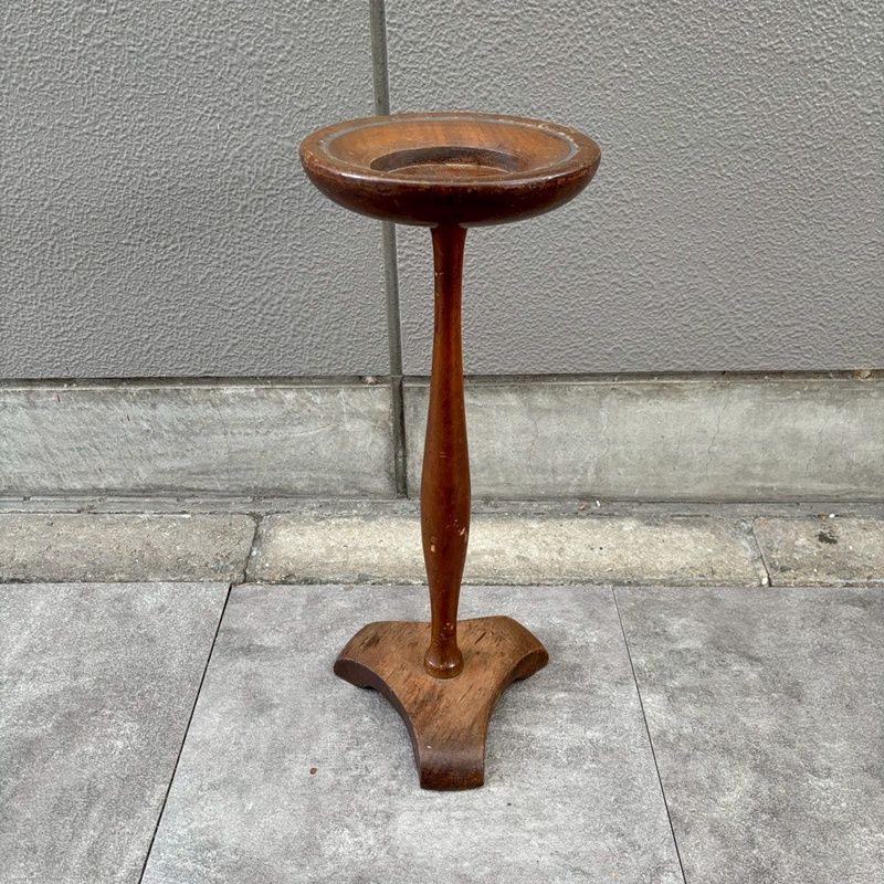 MARUNI オールドマルニ マルニ木工 木製灰皿スタンド 花台 フラワー