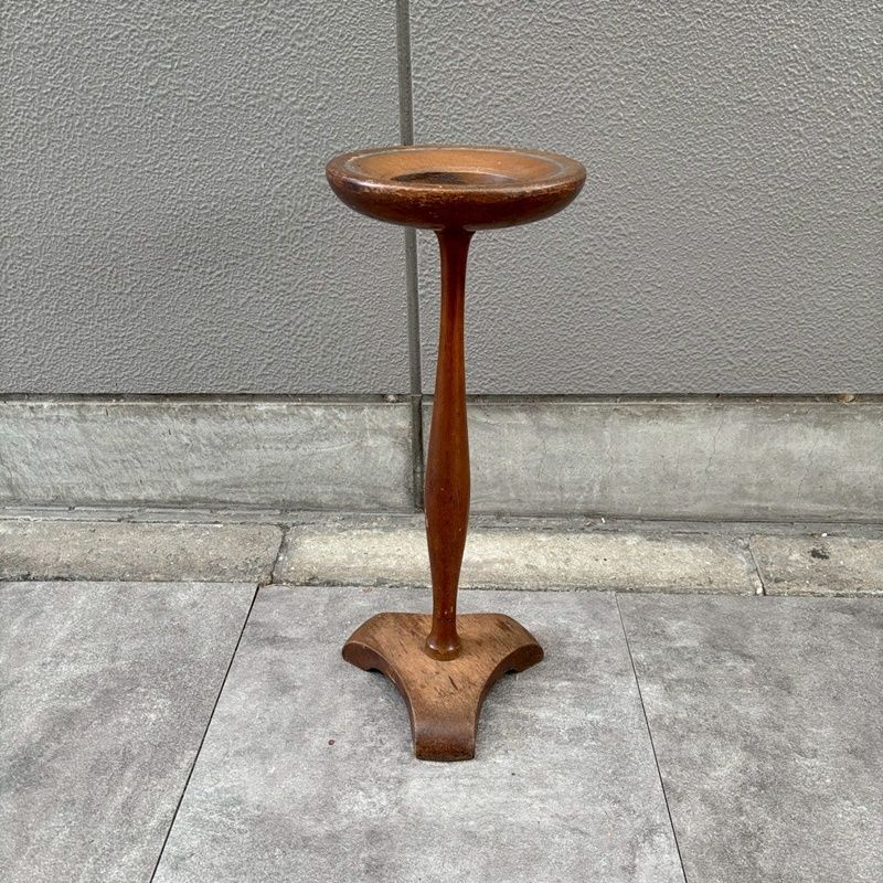 ヴィンテージ　ｍaruni オールドマルニ　灰皿スタンド　モダンアンティーク MARUNI オールドマルニ マルニ木工 木製灰皿スタンド 花台 フラワー