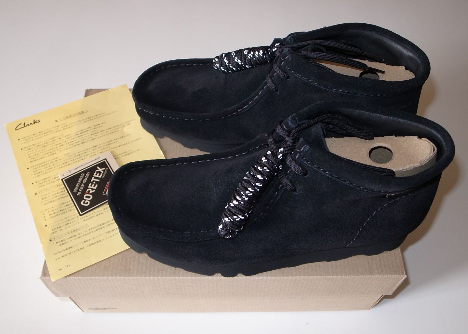 Clarks Wallabee boots GTX ワラビー ゴアテックス UK9 27cm
