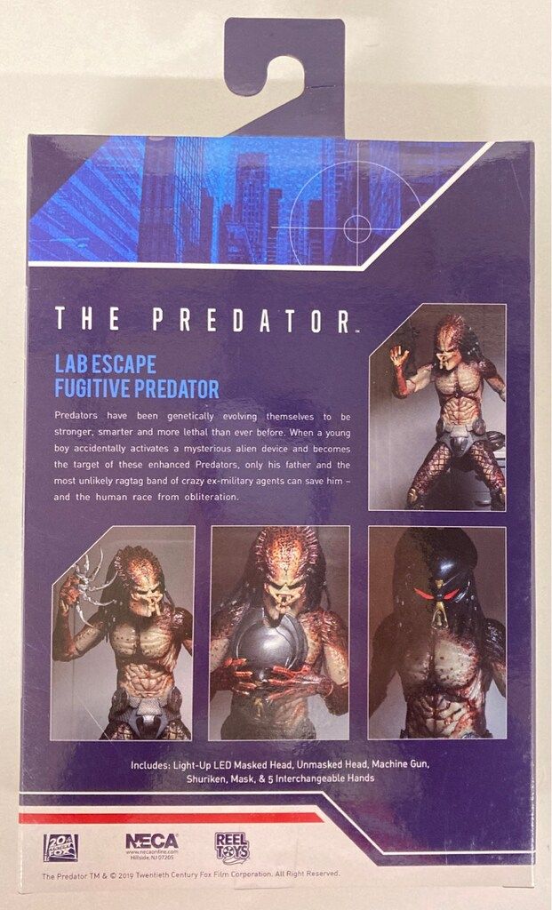 NECA ACTION FIGURE LAB ESCAPE 7インチ
