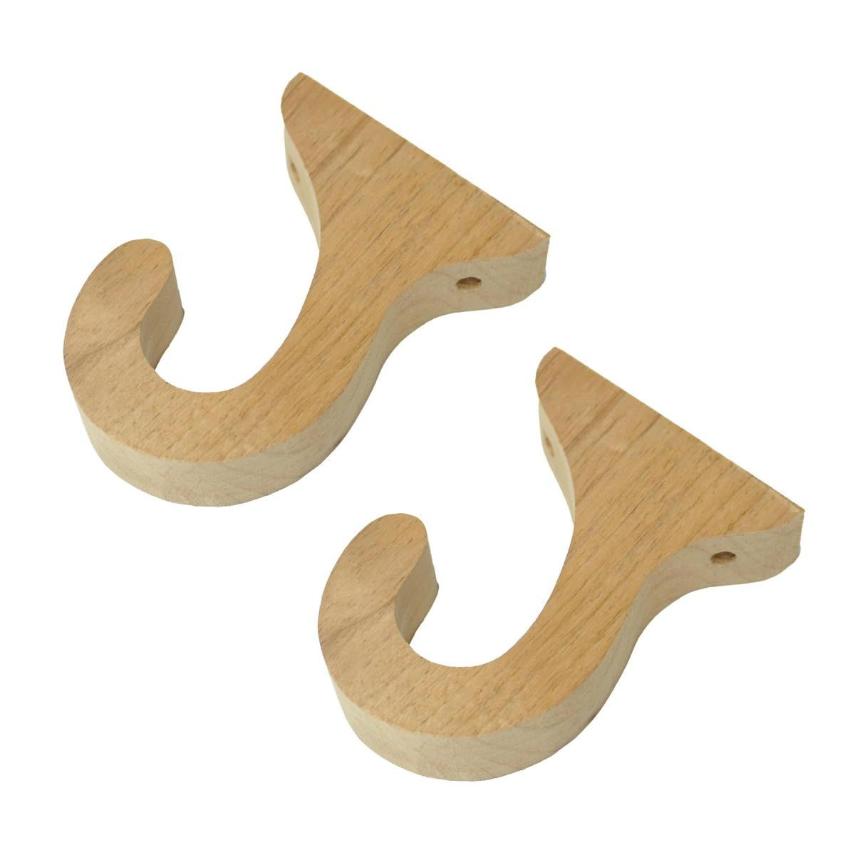 のれん受け フックタイプ 木製 のれん掛け