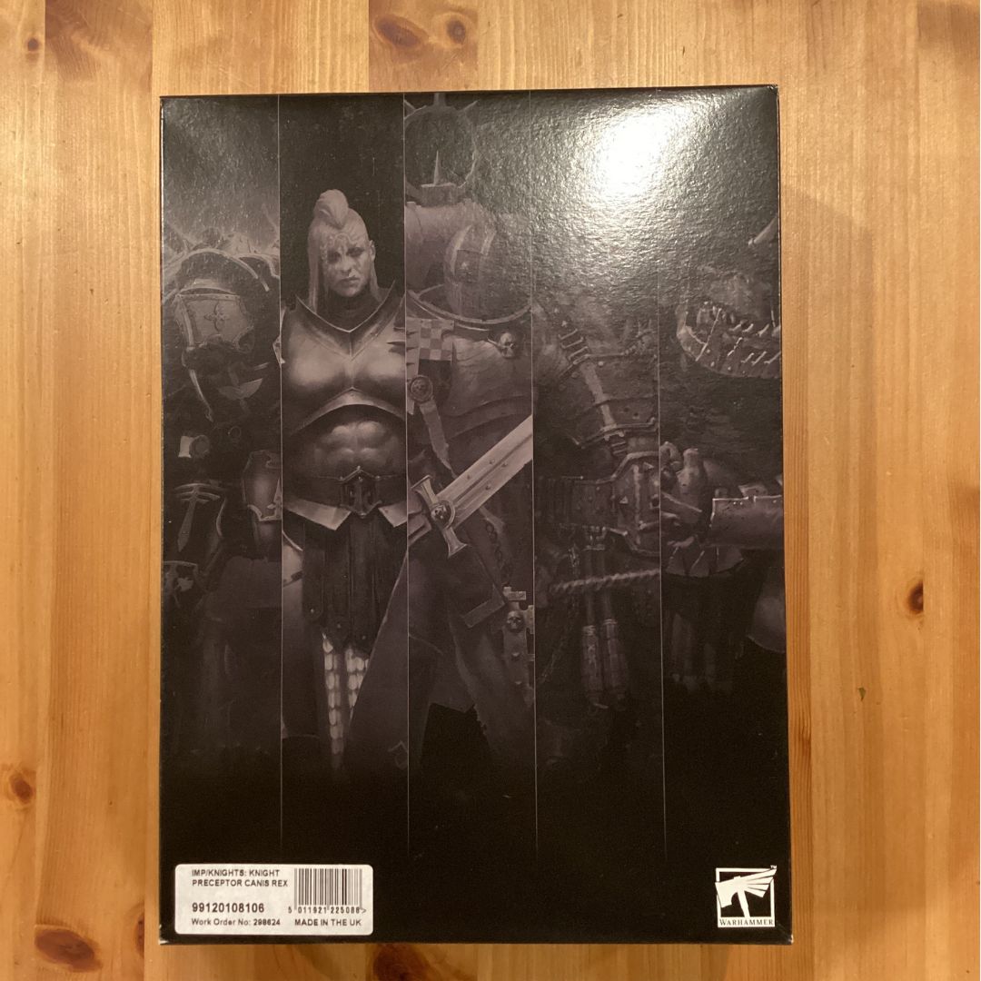 インペリアルナイト ナイト プレセプター カニス レックス KNIGHT CANIS REX ウォーハンマー40 000 オンライン 品直輸入