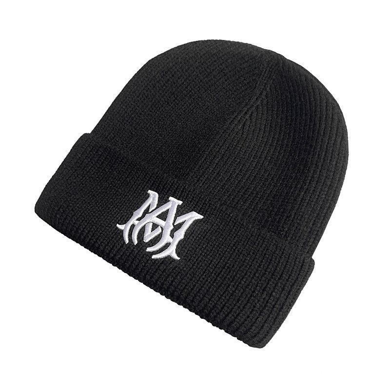 AMIRI 帽子 ニット帽 ニットキャップ 冬 四色選択可 - メルカリ