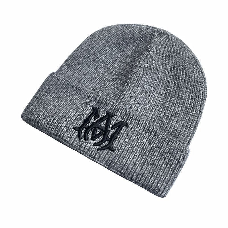 AMIRI 帽子 ニット帽 ニットキャップ 冬 四色選択可 - メルカリ