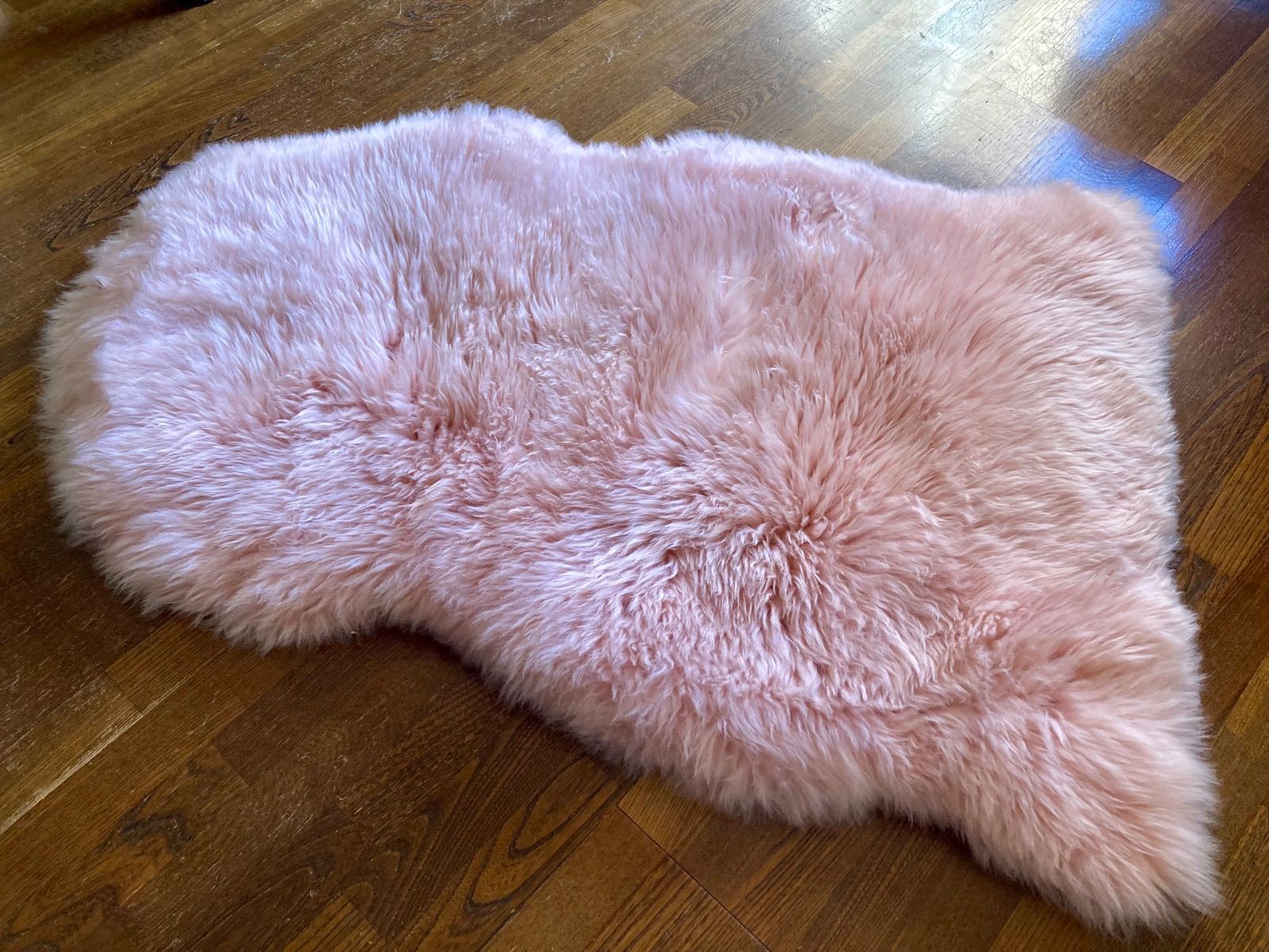 ムートンフリース長毛ピンク out-dxp 02