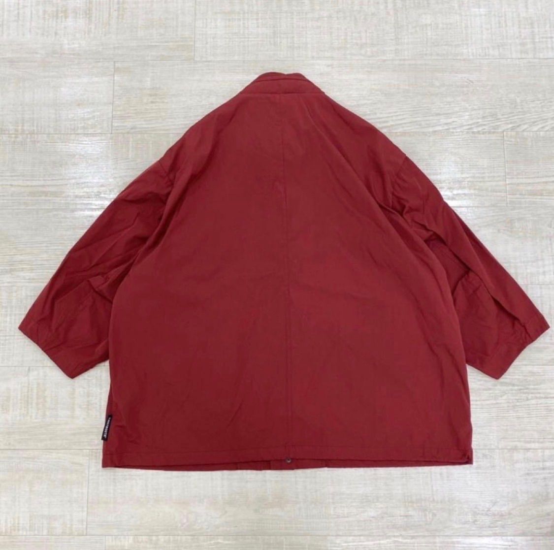 22SS TIGHTBOOTH EMPIRE BIG COAT レッド Lサイズ 21aw TIGHTBOOTH EMPIRE BIG COAT タイトブース T/C ワイドシルエット