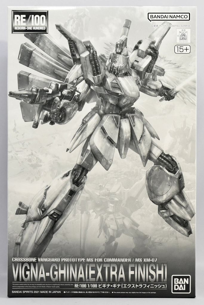 RE/100 ビギナ•ギナ エクストラフィニッシュ 機動戦士ガンダムF￼91 BANDAI SPIRITS RE/100 1/100 機動戦士ガンダムF91 ビギナ・ギナ