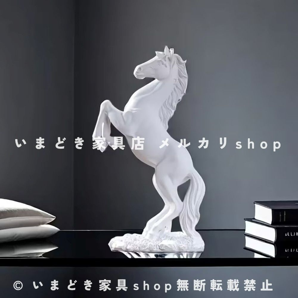 アルトマン ECHT ALTMANN 白馬 3頭 オブジェ置物 馬・ホース 陶器