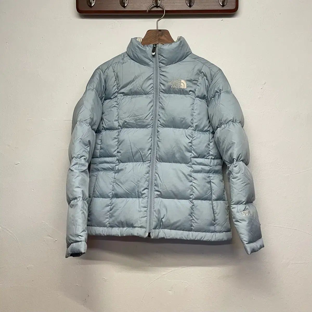 THE NORTH FACE ザノースフェイス キッズ 550フィル スカイ ブルー グースダウン ダウン