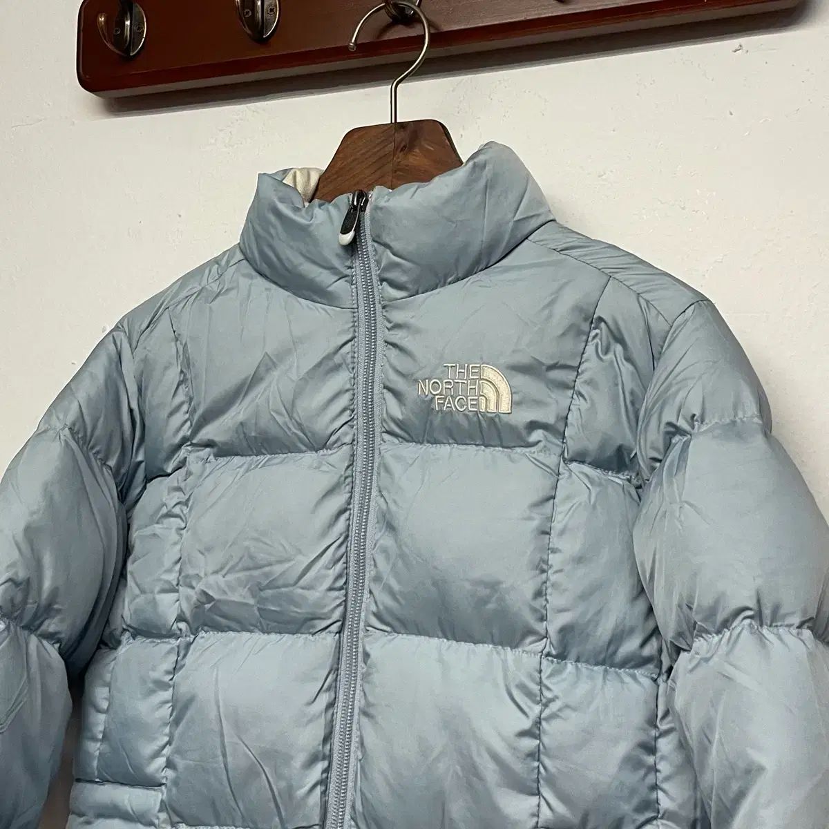 THE NORTH FACE ザノースフェイス キッズ 550フィル スカイ ブルー グースダウン ダウン