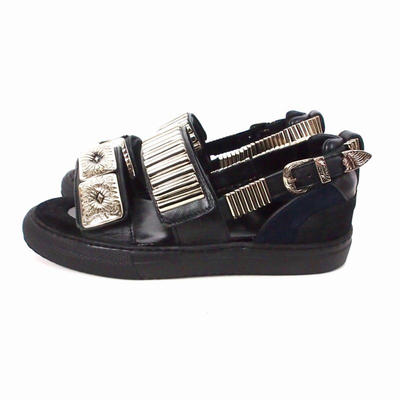 トーガ TOGA 23 SS Sneakers Sandal スニーカーサンダル 37 ブラック 黒 AJ 664