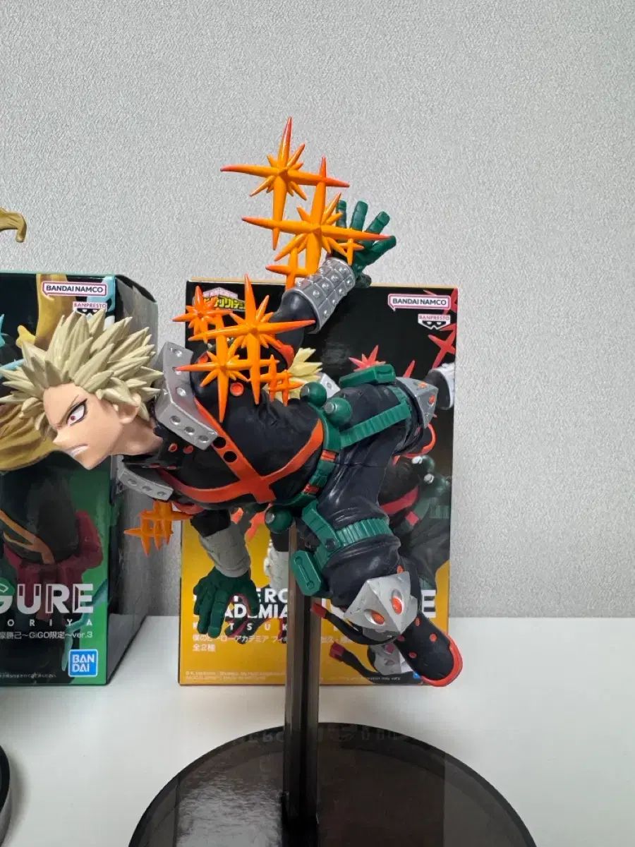 僕のヒーローアカデミア 緑谷出久 爆豪 勝己 gigo モデル フィギュア