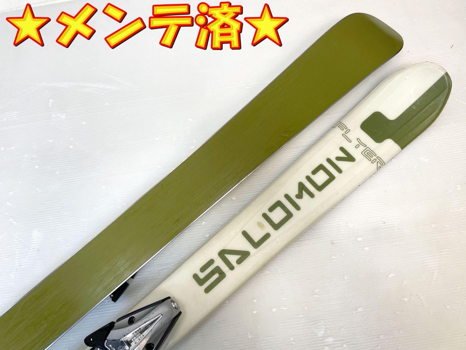 スキー Salomon 1080 FLYER 151 cm TYROLIA SL 100 ツインチップ 270-300 mm 23.0-26.5 cmブーツに適合 サロモン カービングスキー スキー板 ski-251217-02