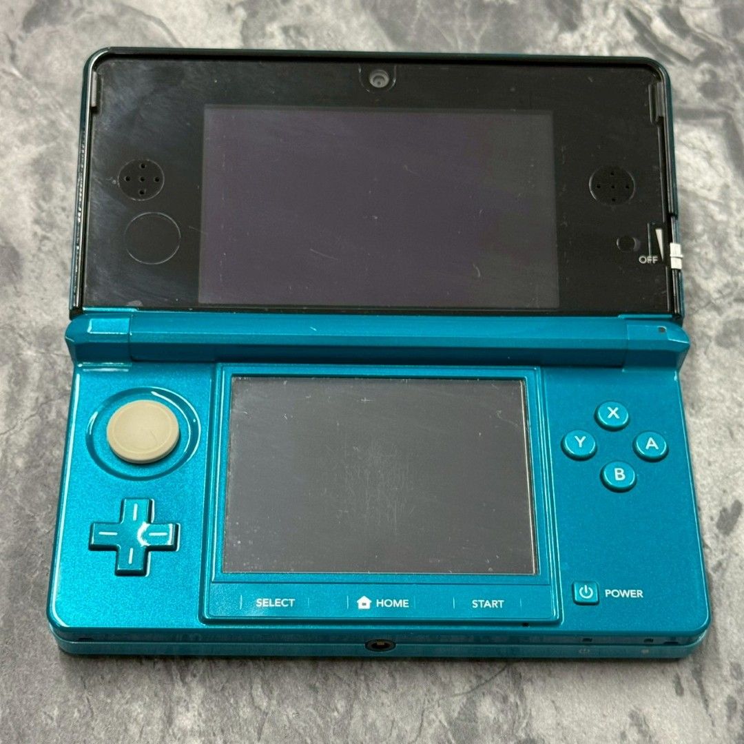 □ニンテンドー3DS 本体 アクアブルー ニンテンドー3DSハード 本体のみ