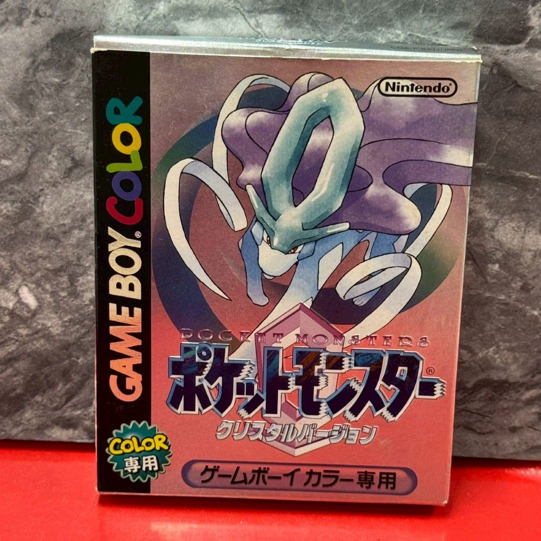 ○ポケットモンスター クリスタルバージョン GBソフト 箱取説付き