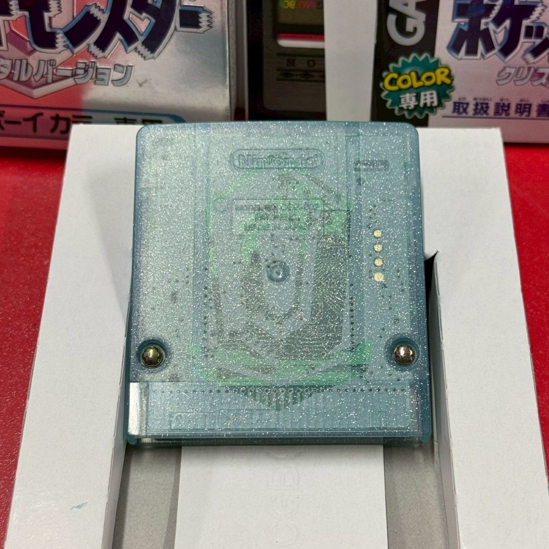 ○ポケットモンスター クリスタルバージョン GBソフト 箱取説付き