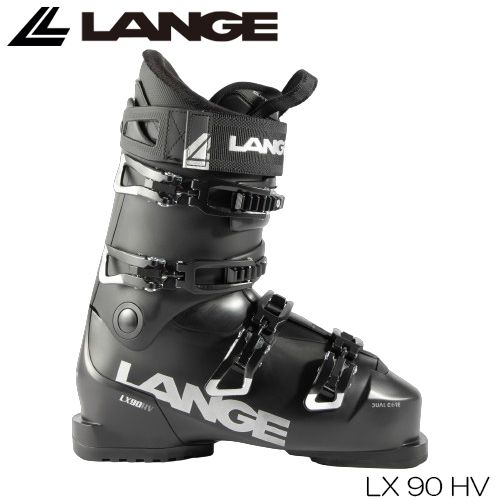 スキーブーツ ラング メンズ レディース LANGE LX 90 HV エルエックス 90 ハイボリューム LBN6040 4バックル 幅広 甲高 スキー靴