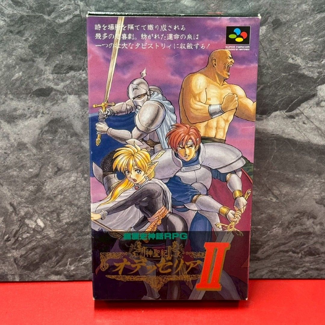 神聖紀オデッセリア2 ビック東海 スーパーファミコン 神聖紀オデッセリア2 ビック東海 スーパーファミコン 神聖紀