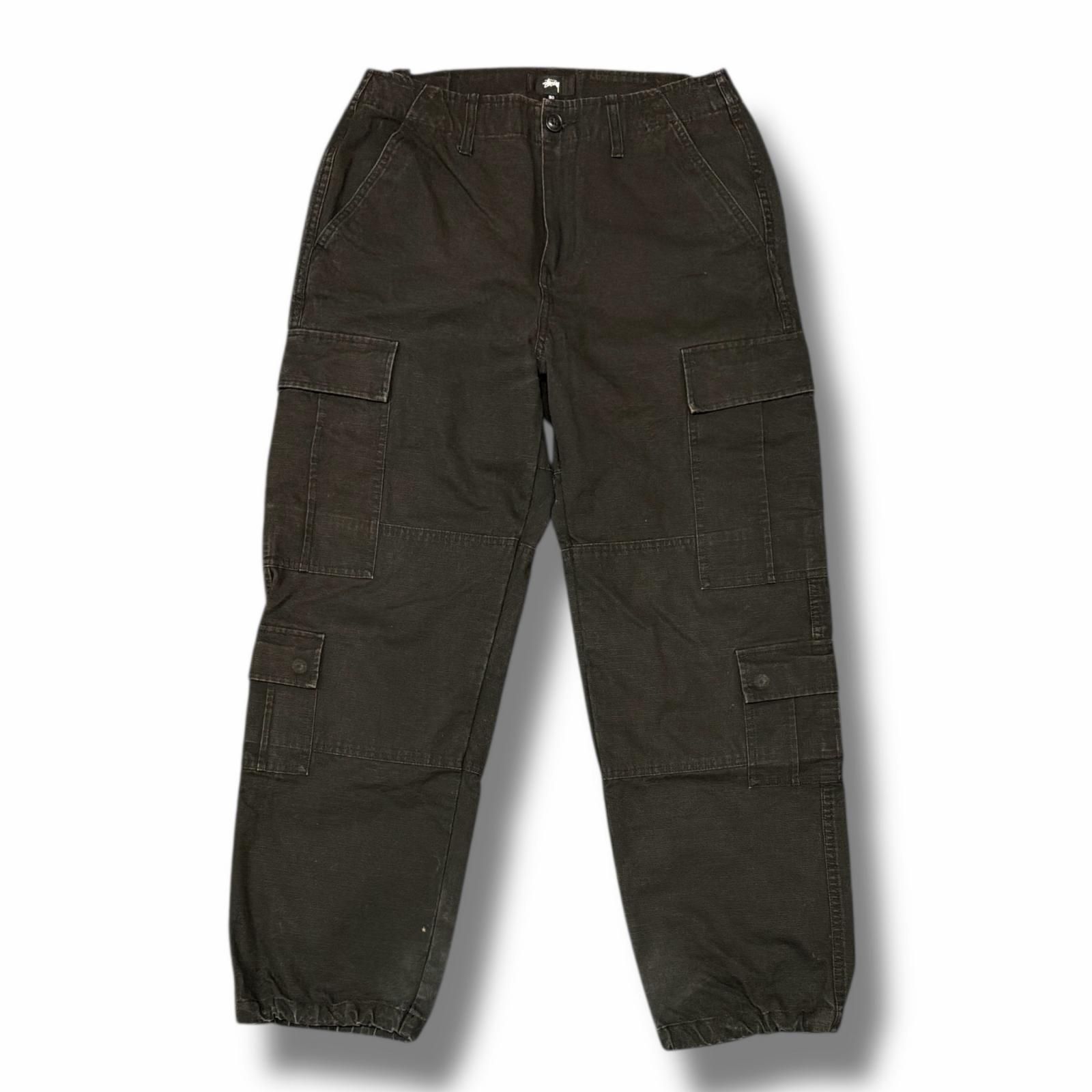 参考上代34650円 STUSSY Ripstop Surplus Cargo リップストップカーゴ