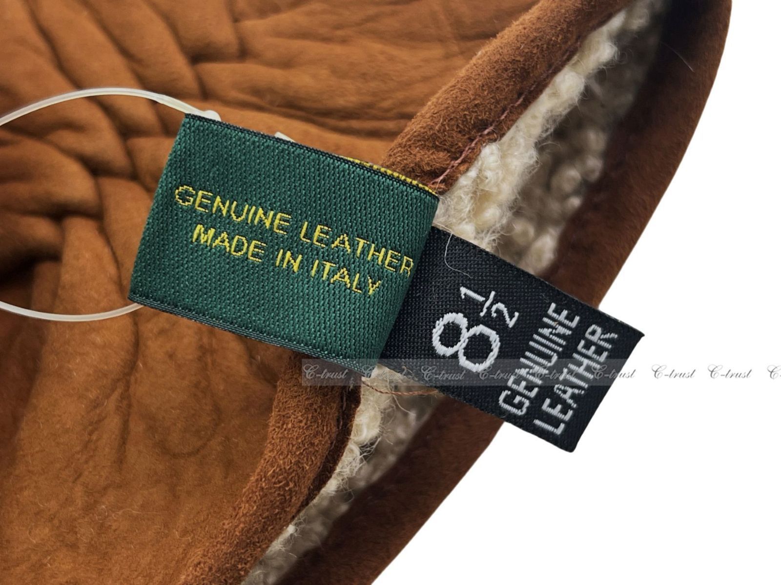 IL BISONTE イルビゾンテ 手袋 グローブ 羊革 シープ レザー ムートン ロゴ イタリア製 L 999 手袋 小物 メンズ