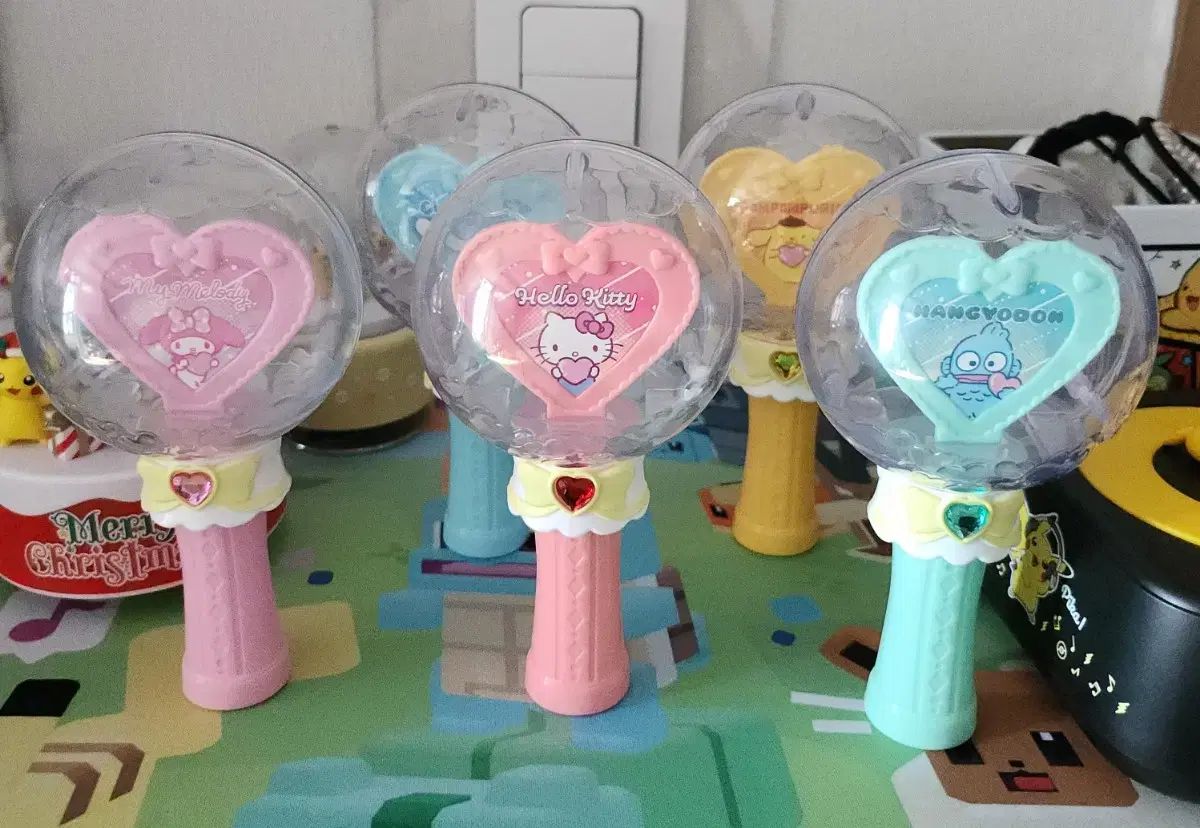 サンリオ キャラクターズ グッズ まとめ売り サンリオ 요술봉 가챠 5종フルセット出品 ⚠️新商品予告