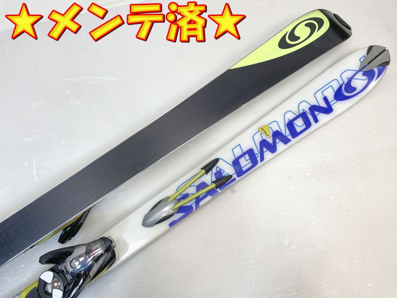 ◇ スキー Salomon DEMO 8 P3V 170 cm + S810Ti デモ ソール長285