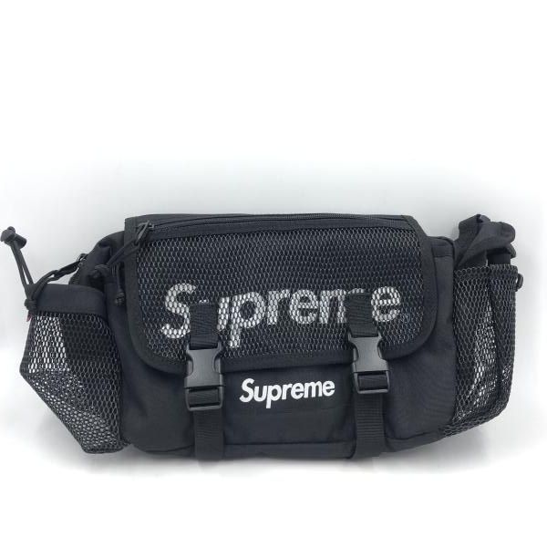 24時間以内発送 完売品 美品 黒色 20ss Waist Bag Supreme シュプリーム 20SS Waist Bag ウエストバッグ ブラック