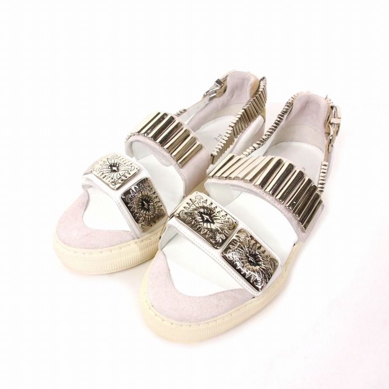  トーガ TOGA 23 SS Sneakers Sandal スニーカーサンダル 38 ホワイト 白 AJ 664 サンダル サンダル ミュール