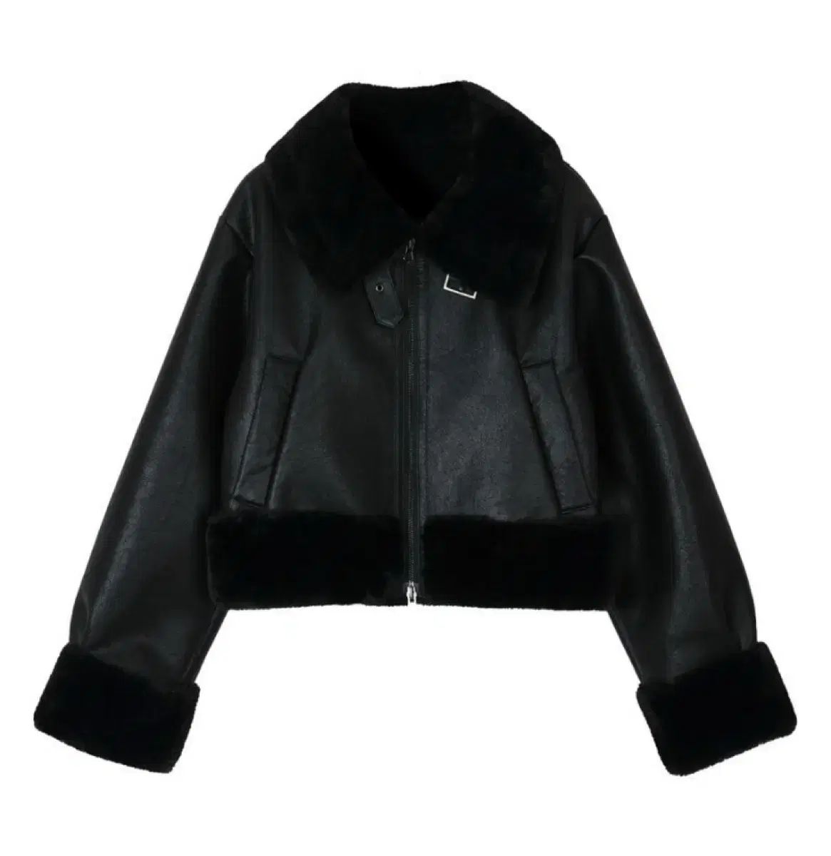 ボヘミアンソウル 24 fw ハイネック ショート ムートン