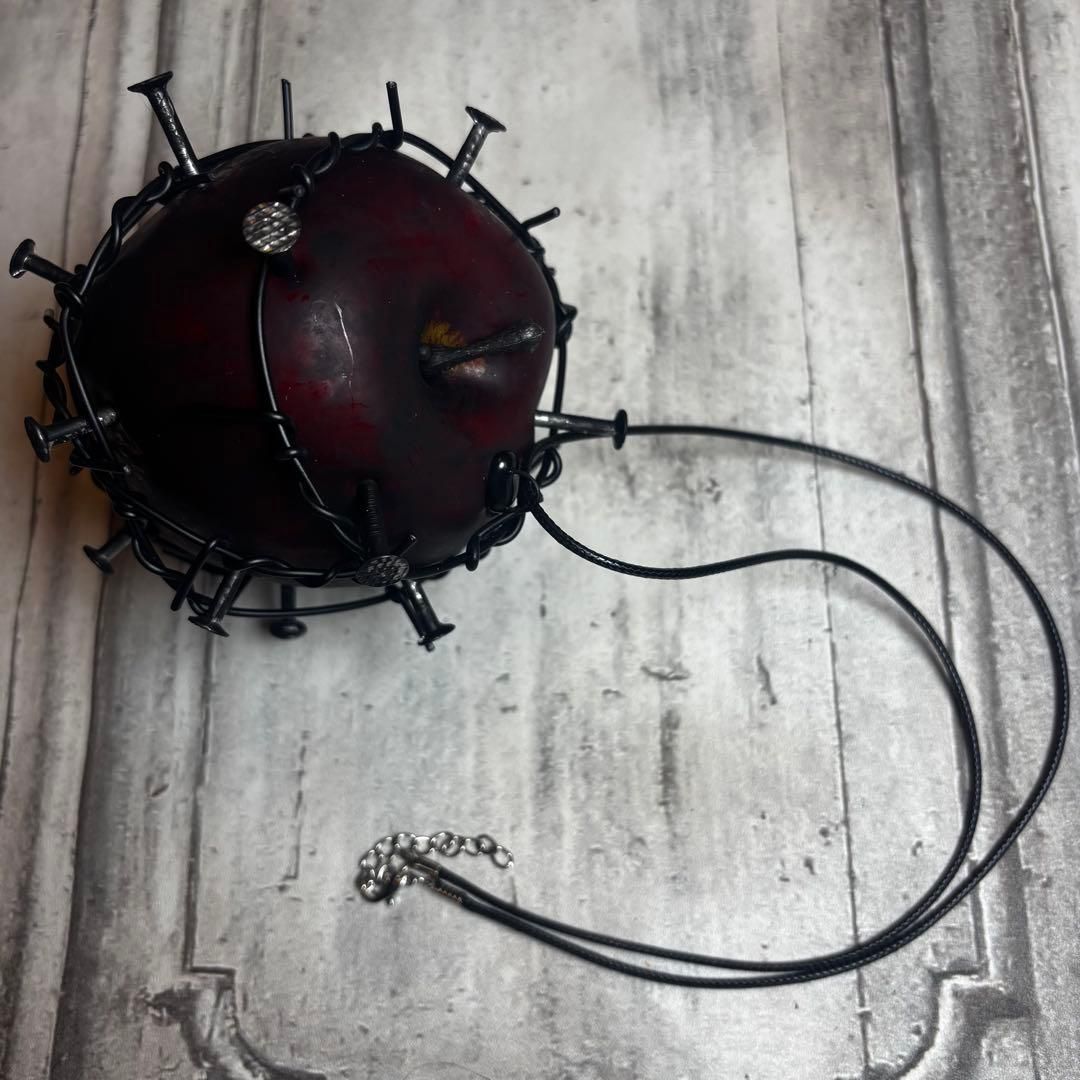 スパイクアップルネックレス リング セット