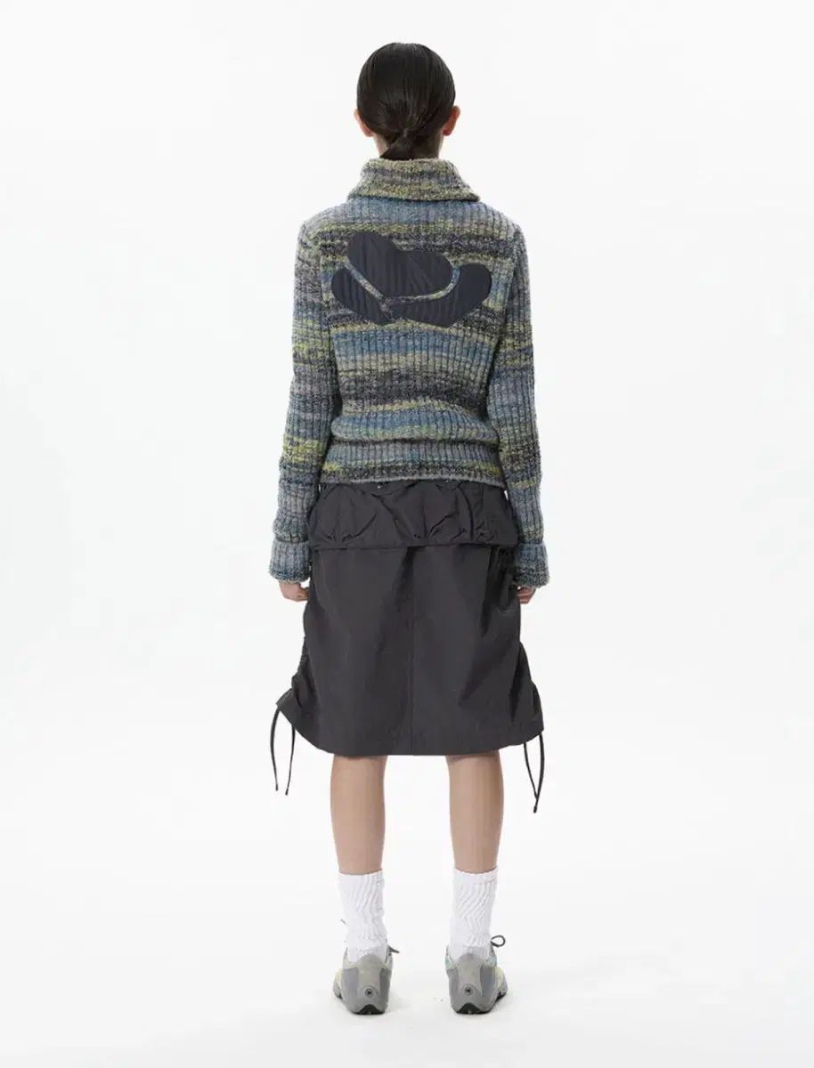 サンLOVE スカート チャコール