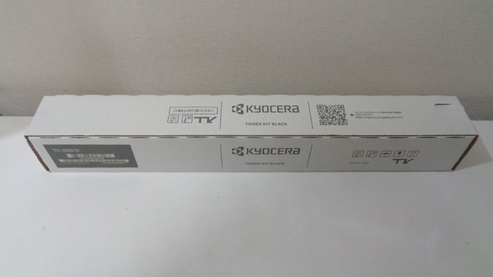 京セラ TK-8801Ｋ ブラック 外箱 外箱少しはがれ箱痛みあり 在庫あり