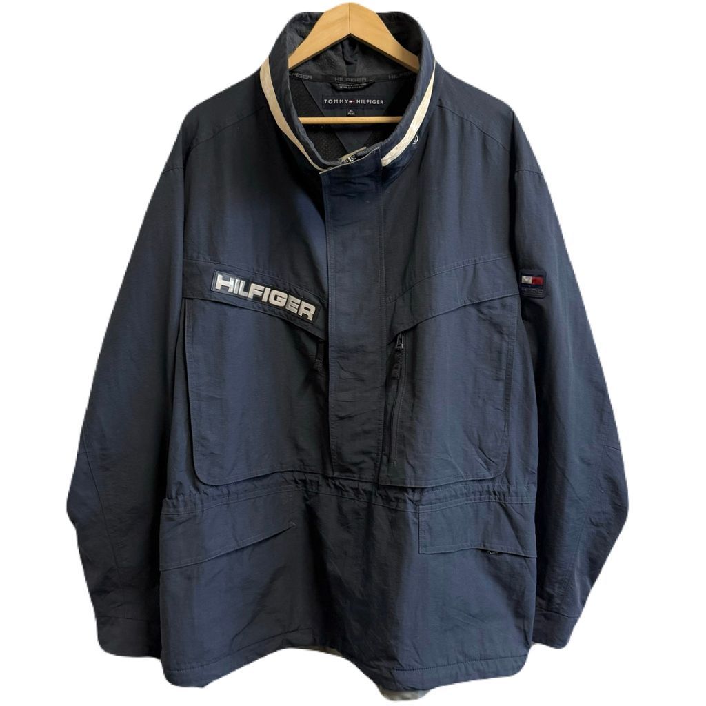 激レア90s トミーヒルフィガー セーリングギア アノラック ナイロンジャケット TOMMY HILFIGER トミーヒルフィガー ナイロンアノラックジャケット