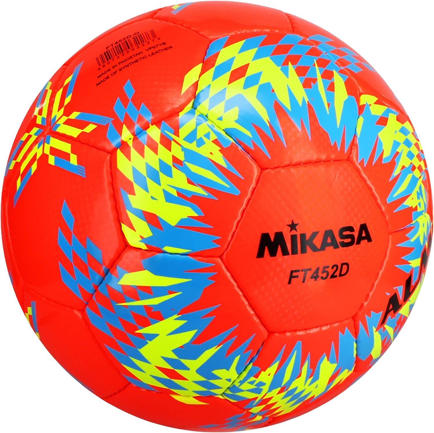 ミカサ MIKASA サッカー サッカー 4 号 ALMUNDO 検定球 手縫い オレンジ  FT452DO オレンジ