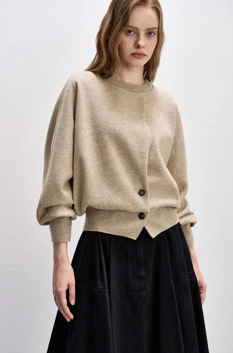 25 システム トゥ ボタン ドルマン スリーブ トップス The HANDSOME